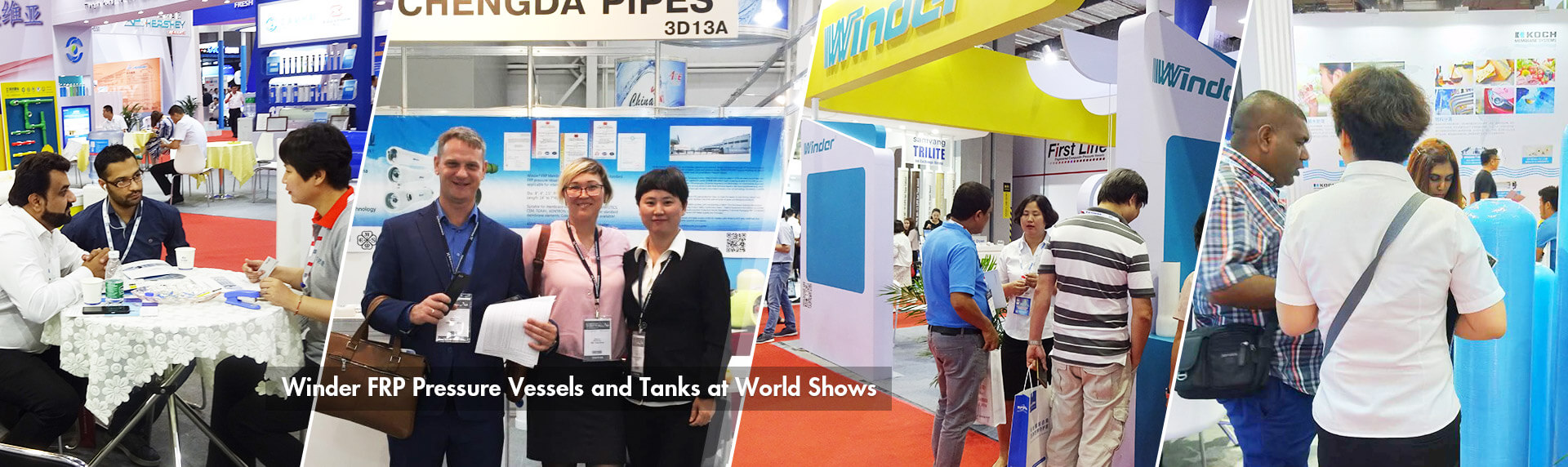 Winder FRP Pressure Vessels and Tanks at World Shows