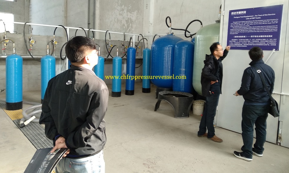 Welcome Clients From Malaysia For Factory Inspection Of FRP Tanks