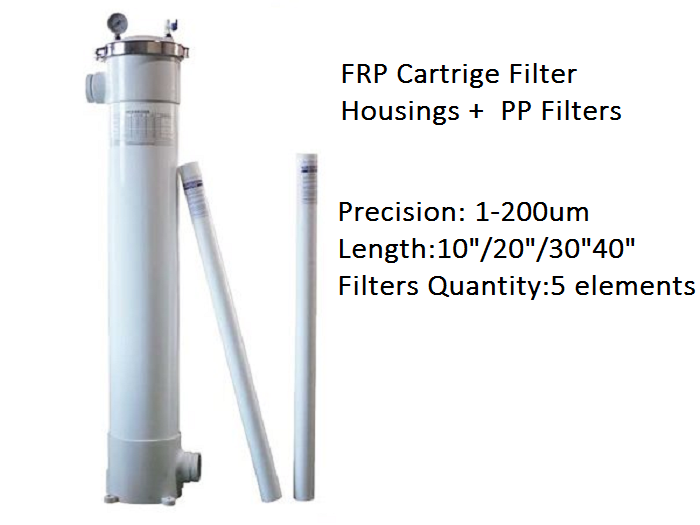 Winder FRP Cartridge Filter Housings